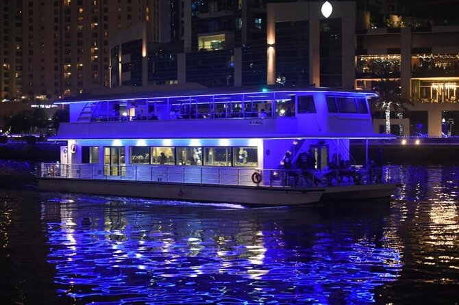 Dubai Marina Dhow Cruise Dinner - Dinner from the international buffet