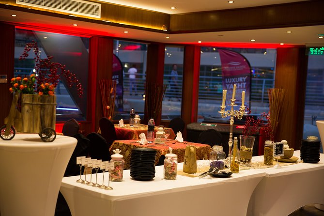 Dubai Marina Dinner Cruise with Live Music & Open Bar - Buffet dinner: what the $47 price buys