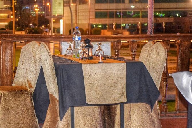 Dubai Marina Dinner Cruise - Dubai Marina after dark is the main attraction