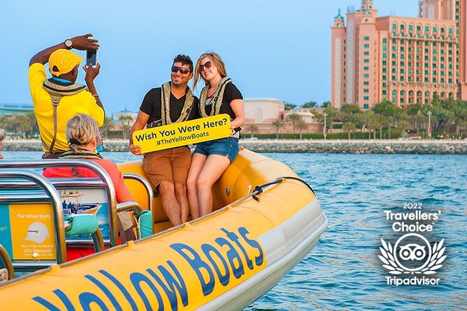 Dubai Marina Guided Sightseeing High-Speed Boat Tour - Dubai Marina, JBR, and Bluewaters Island