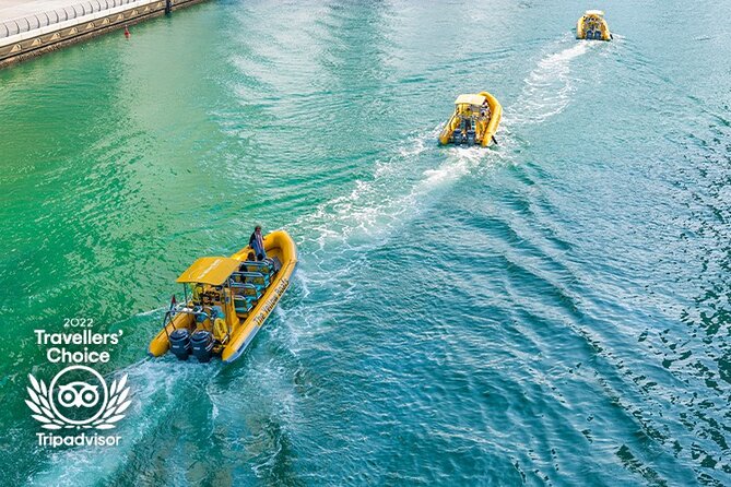 Dubai Marina Guided Sightseeing High-Speed Boat Tour - How fast is the ride?