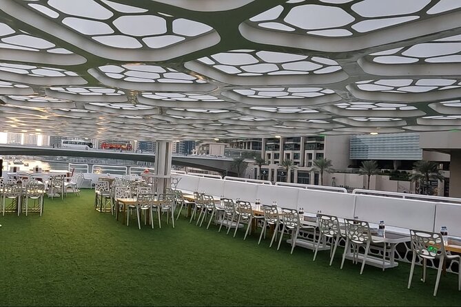 Dubai Marina Luxury Cruise w/ 5 Star Buffet Dinner & Transfer - The Boat and Seating Choices