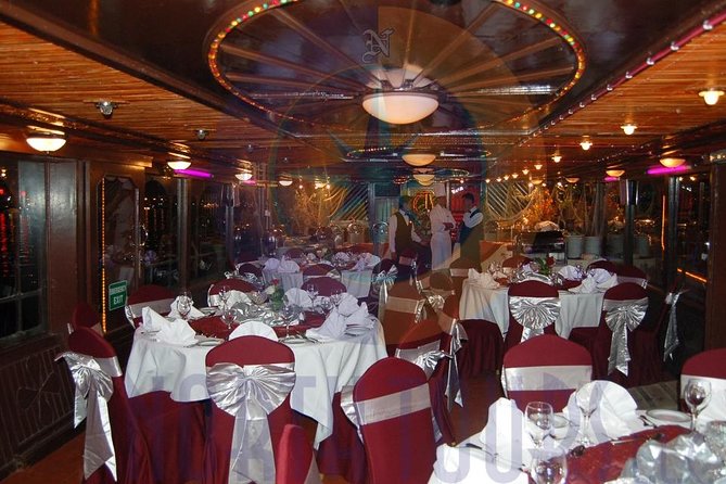 Dubai Marina Luxury Dinner Cruise with Buffet, Live Entertainment - Pickup, boarding, and the strict 8:30 PM departure