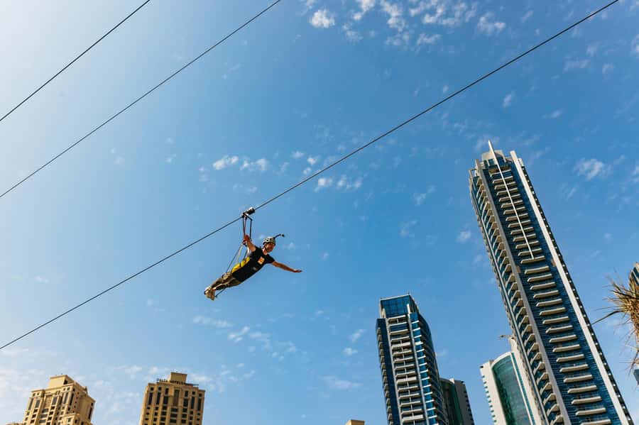 Dubai: Marina Ziplining with Photos, Video and Meal - Key points before you book