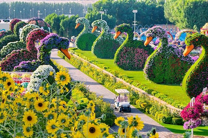 Dubai Miracle Garden Entry Tickets - The Entrance and First Floral Impressions