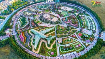 Miracle Garden, Global Village, and Dubai Frame