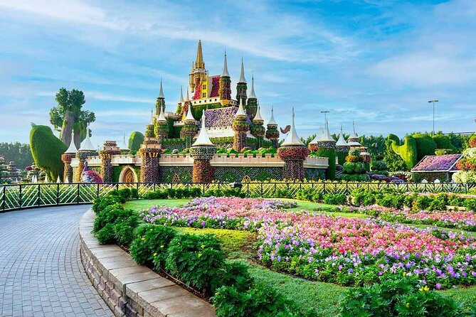 Dubai Miracle Garden Tickets with Round Trip Transfer - What the garden feels like for families