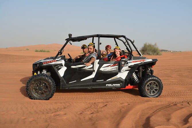 Dubai Morning 4 Seater Buggy Tour Sand Boarding & Camel ride - Key points to know before booking
