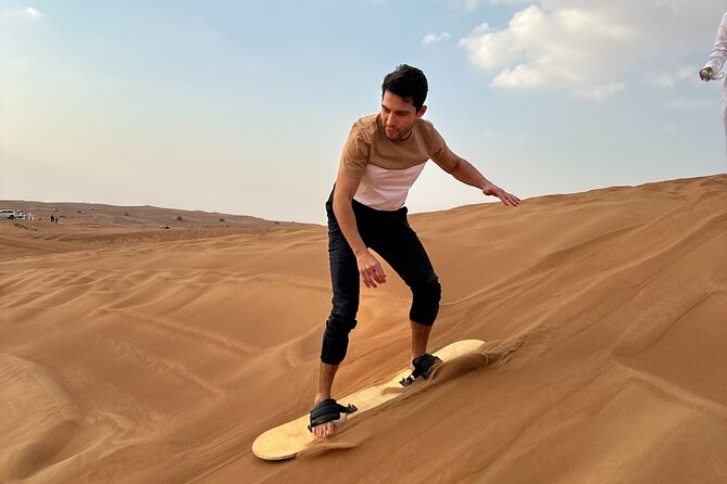 Dubai Morning 4 Seater Buggy Tour Sand Boarding & Camel ride - Dune bashing adds a second kind of thrill