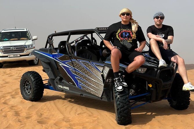 Dubai Morning 4 Seater Buggy Tour Sand Boarding & Camel ride - Pickup makes the early start easier