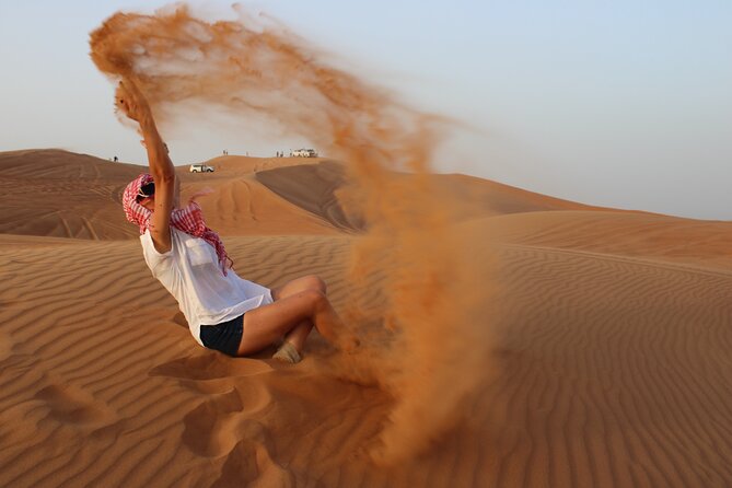 Dubai: Morning CaNam Buggy Safari with Sandboarding & Camel Ride - The Guides And The Human Side