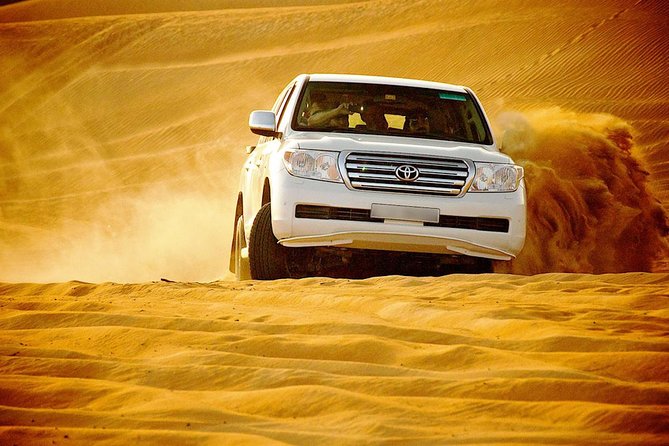 Dubai: Morning Desert Safari with Camel Ride and Sand boarding - Hotel pickup sets the tone