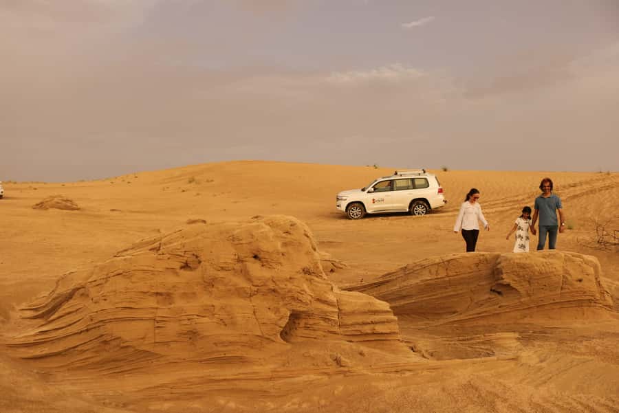 Dubai: Morning Desert Safari with Camel Ride & Sandboarding - A Five-Minute Camel Ride