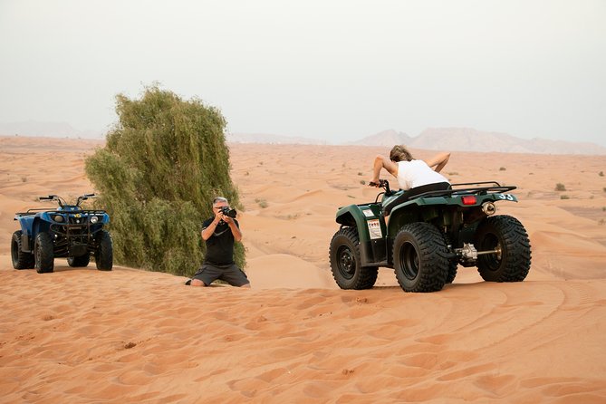 Dubai Morning Desert Safari with Quad Biking & More Activities - Red dunes, 4x4 thrills, and a skilled driver
