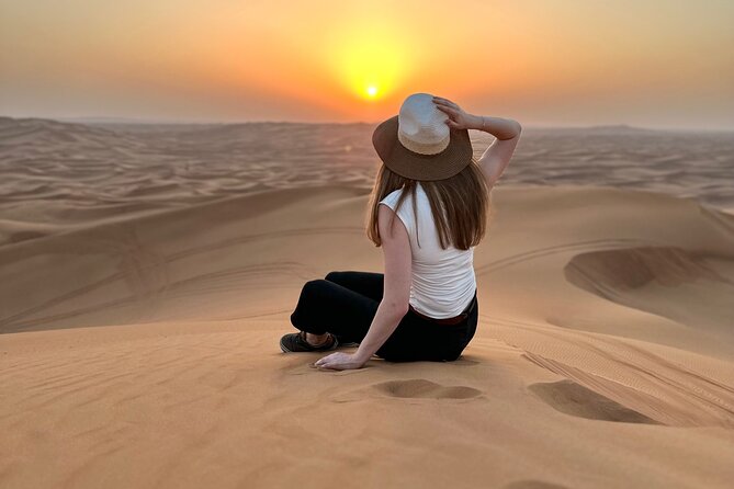 Dubai Morning Evening Desert Safari,Sand boarding and Camel ride - The camel ride is brief, so set your expectations
