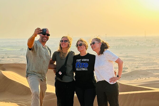 Dubai Morning Evening Desert Safari,Sand boarding and Camel ride - The ride from Dubai to Lahbab