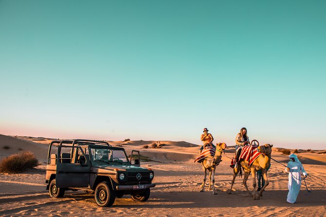 Dubai: Morning Safari by Vintage G Class & Al Marmoom Experience - Key points at a glance
