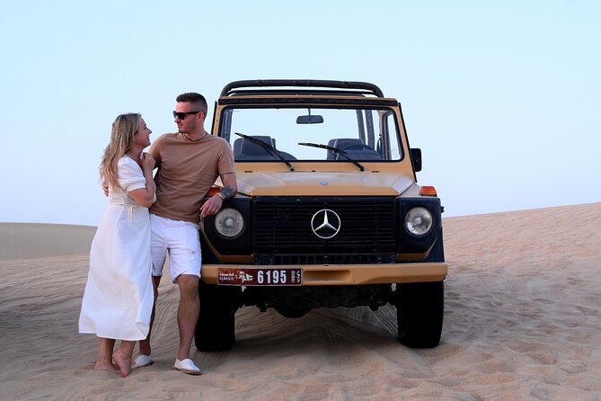 Dubai: Morning Safari by Vintage G Class & Al Marmoom Experience - Bedouin crafts, spices, cooking, and clothing