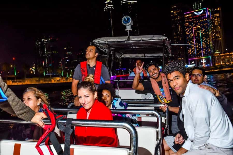 Dubai - New Year's Eve Fireworks show on a Speedboat - Passing Atlantis and Palm Jumeirah