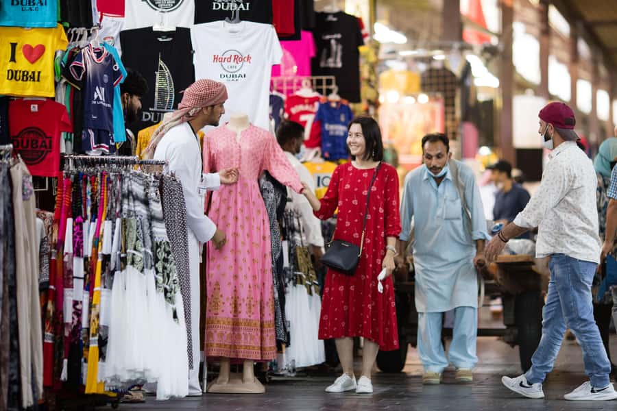 Dubai: Old Town, Creek, Museums, Souks, & Street Food Tour - The abra ride across Dubai Creek