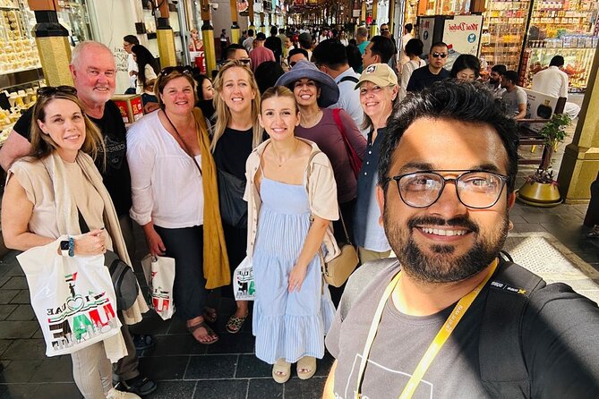 Dubai Old Town Walking Tour with Abra ride, Spice and Gold Souk - A brief visit to Dubai’s Hindu temple