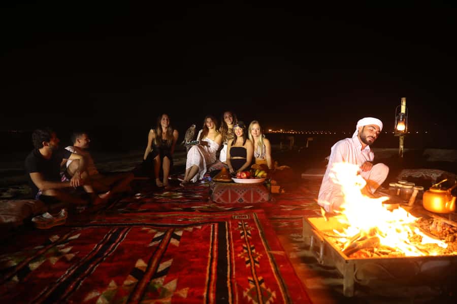 Dubai: Overnight Safari, Dinner, Stargazing & Al Khayma Camp - Lahbab’s red dunes and the optional quad bikes