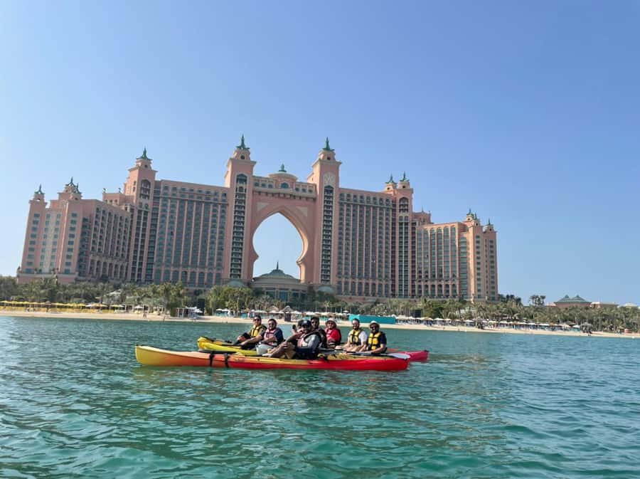 Dubai: Palm Jumeirah Guided Kayaking Tour - How much kayaking will you really do?
