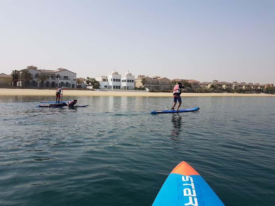 Dubai: Palm Jumeirah Paddle Boarding Tour - Atlantis Is the Main Photo Stop