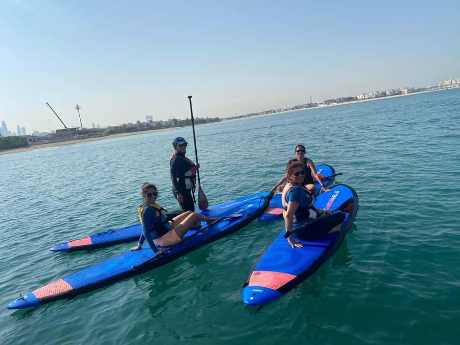 Dubai: Palm Jumeirah Paddle Boarding Tour - The Return Route Keeps Things Simple