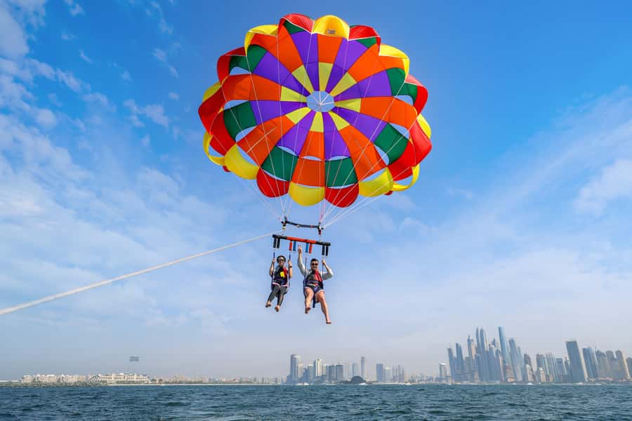 Dubai: Palm View and JBR View Parasailing Experience - The 10-Minute Flight Above the Arabian Gulf