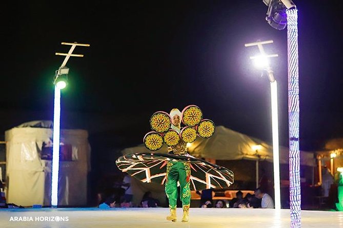 Dubai Premium Desert Safari with Live shows & Gourmet Dinner - Arabic coffee and camp welcome