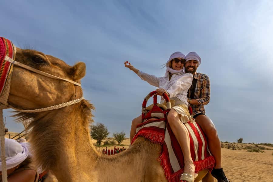 Dubai: Premium Safari, Camel Ride & Al Khayma Camp 3-Buffets - Is $79 good value?