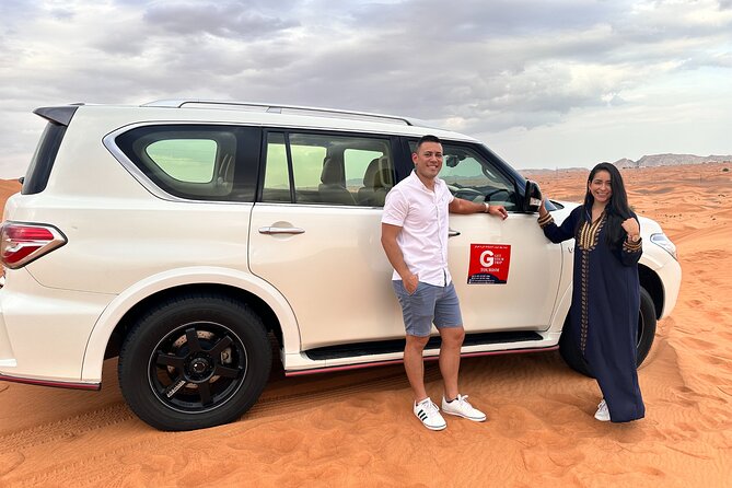 Dubai Private 4x4 Car Desert Safari with Dinner, Camel, and Show - Camel riding, henna, and Arabic coffee at camp