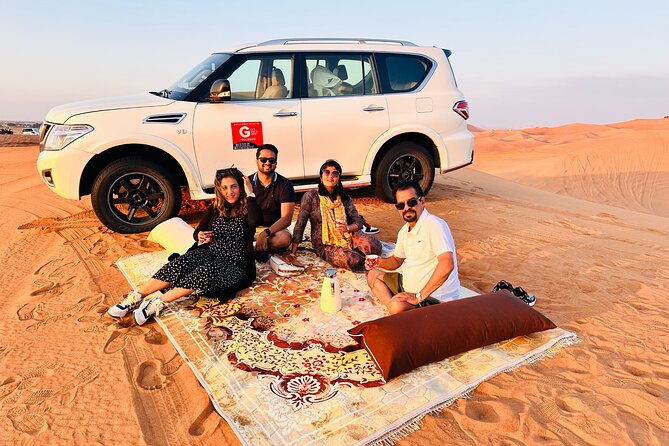 Dubai Private 4x4 Car Desert Safari with Dinner, Camel, and Show - What the $299 group price really buys