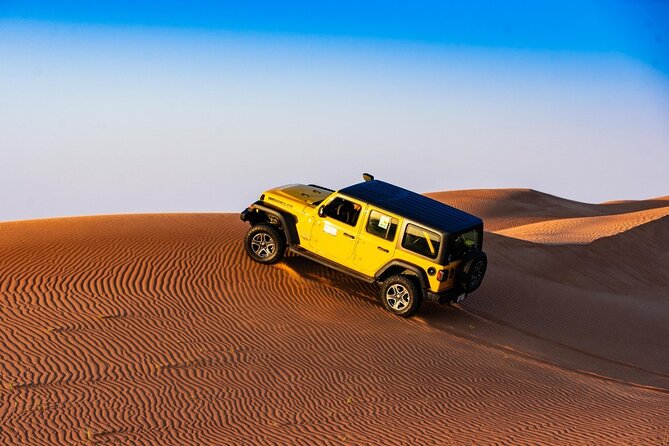 Dubai Private 4x4 Desert Safari with Traditional Dinner Options - The 7 to 9 hour plan, from Dubai to Lahbab