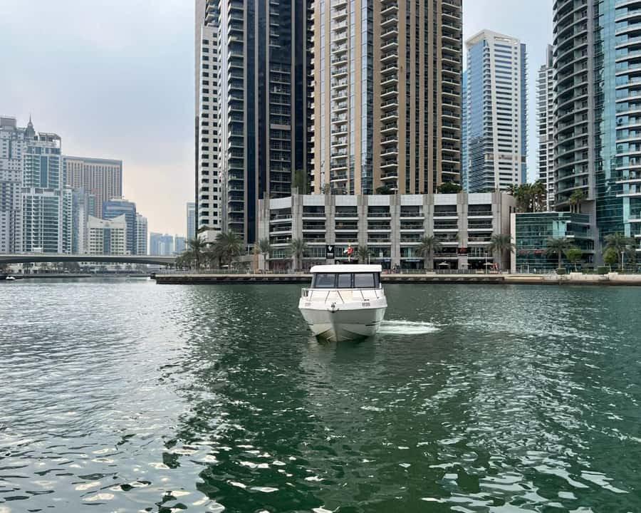 Dubai: Private Boat Cruise from Dubai Marina - The Burj Al Arab and Dubai’s famous hotel views