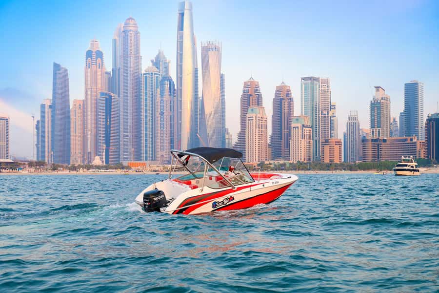 Dubai: Private Boat Tour - JBR/Burj Al Arab/Atlantis options - One Hour, Two Hours, or Three?