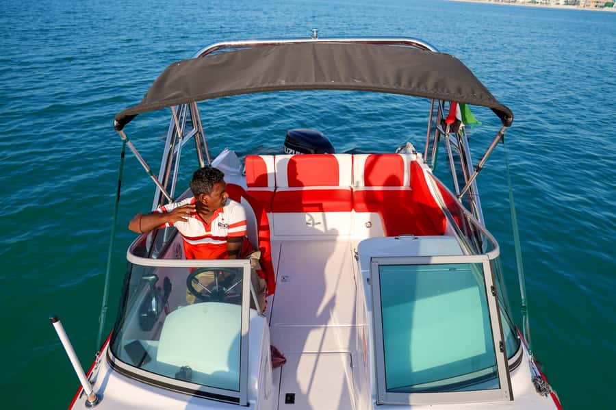 Dubai: Private Boat Tour - JBR/Burj Al Arab/Atlantis options - Ain Dubai and Bluewaters Island From the Sea