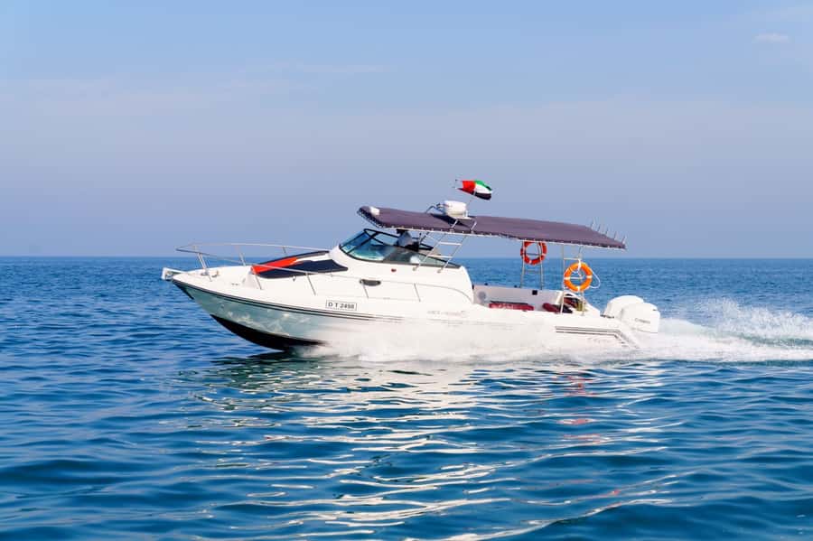 Dubai: Private Coastline Landmarks Mini-Yacht Tour - JBR Beach and Ain Dubai