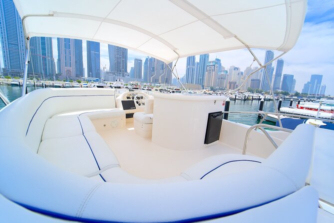 Dubai: Private Luxury Cruise on a Stylish 50ft Yacht - Sunset, music, and swimming on the water
