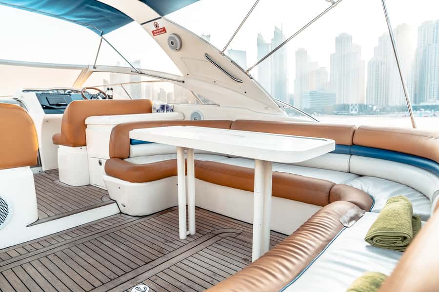 Dubai: Private Luxury Everest Yacht Cruise from Dubai Marina - What you see along the route