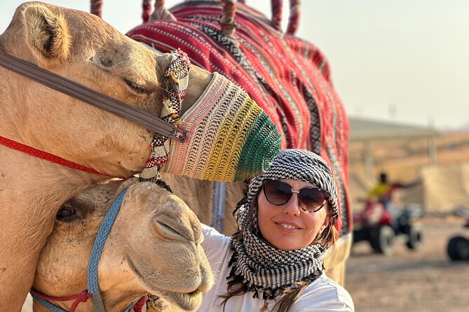 Dubai Private Morning Safari with Camel Ride - The camel ride slows everything down