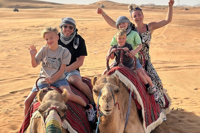 Dubai Private Morning Safari with Camel Ride - Photo stops are part of the appeal