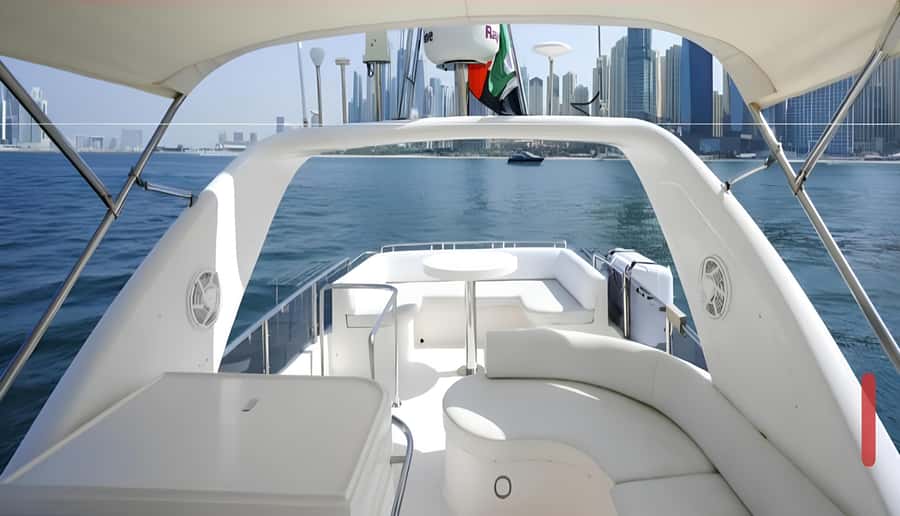 Dubai: Private Yacht Tour Experience with Soft Drinks - Service from Flame Yacht Rentals