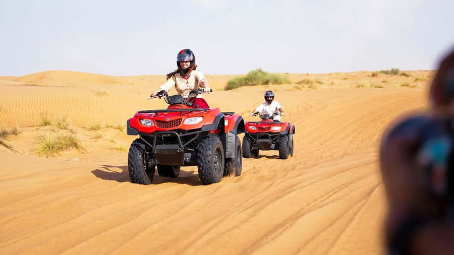 Dubai: Quad & ATV Bike, Red Dune Desert and Safari Adventure - What happens at the camp