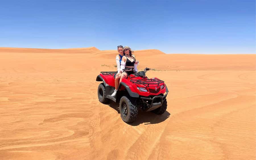 Dubai: Quad Bike, Dune Buggy, and Sandboarding Experience - Key points to know before booking