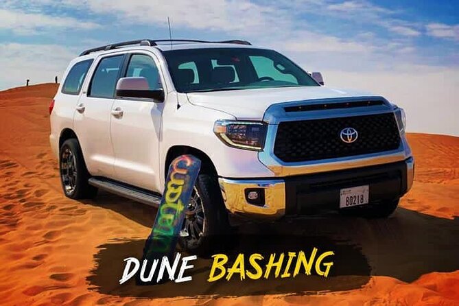 Dubai Quad bike ride 30 Min: Dune bashing, Sand Boarding & Dinner - Dinner at the shared Bedouin-style camp