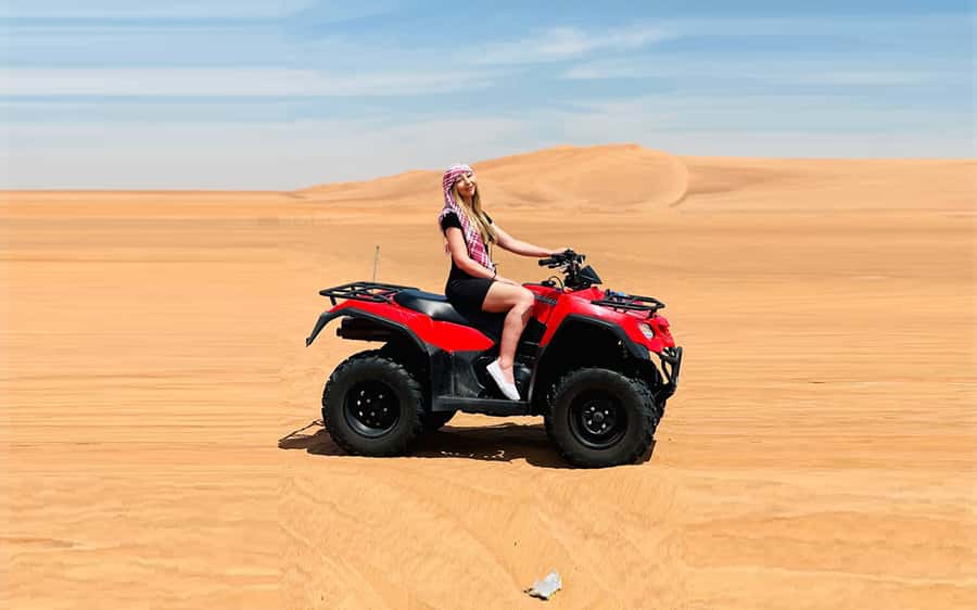 Dubai: Quad Bike Safari, Camels, & Camp with BBQ Dinner - Who should book this desert outing?