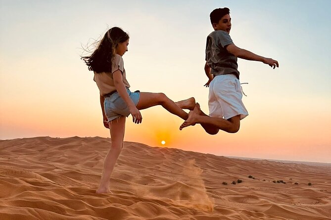 Dubai Red Dune Safari with Bedouin BBQ Dinner & Hotel Transfers - Reaching the Red Dunes of Lahbab