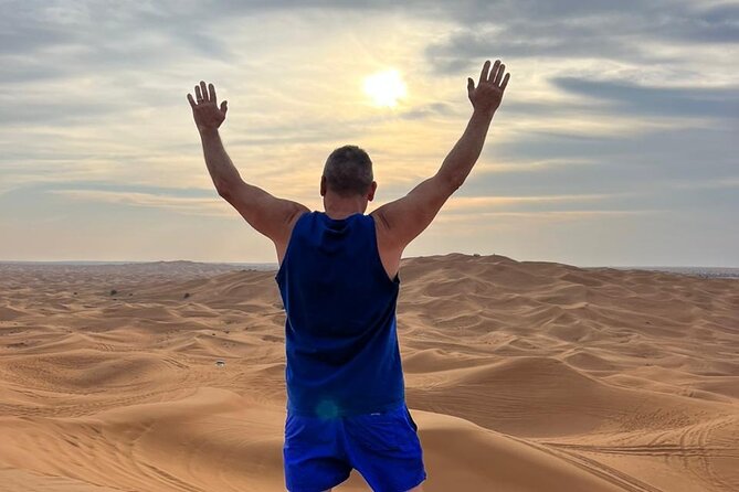 Dubai Red Dune Safari with Bedouin BBQ Dinner & Hotel Transfers - Tanura, Belly Dancing, Fire, and Shisha